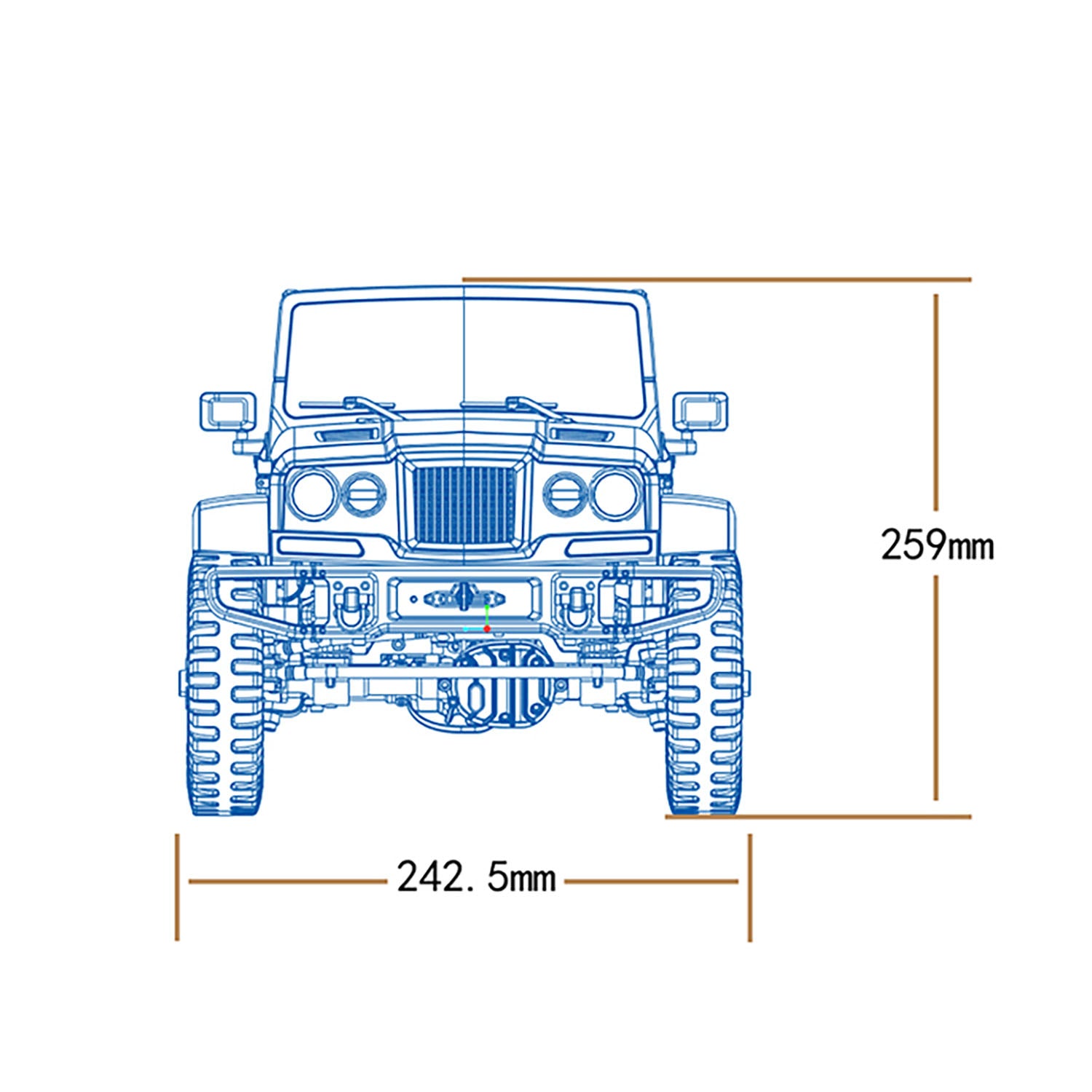1/10 TW715 RTR RC Off-Road Metal Crawler Truck - Remote Control Climbing Vehicle with Realistic Sounds, LED Lights, Smoke & Winch - DIY Parts & Model for Adults - Perfect for Rock Crawling, Trail Adventures & Off-Road Enthusiasts
