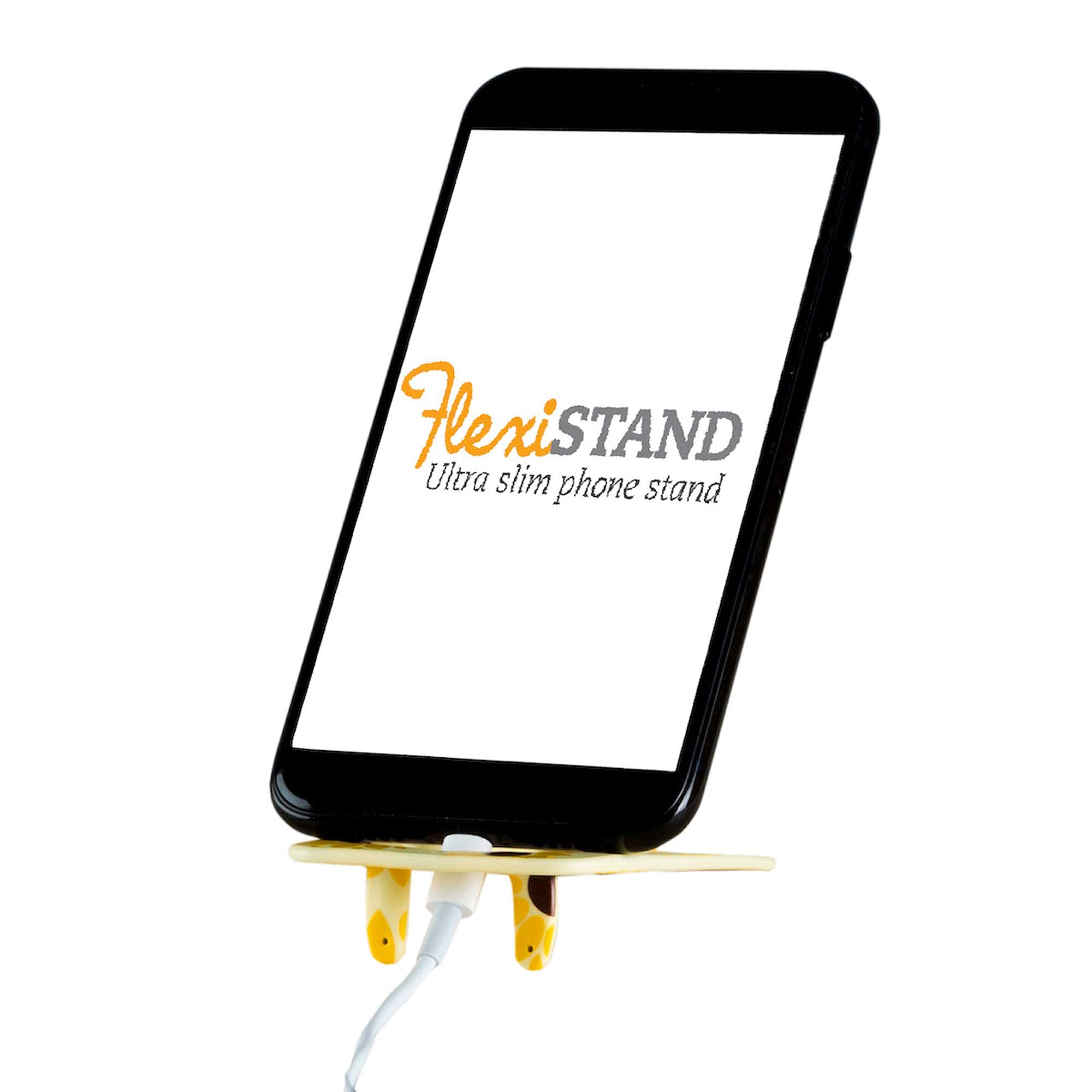 Flexible Phone Stand Holder for iPhone & Android - Adjustable Desk Stand for Samsung, Mobile, Office & Travel - Compact & Portable Phone Dock (Sunflower) - Perfect for Work, Study & Watching Videos
