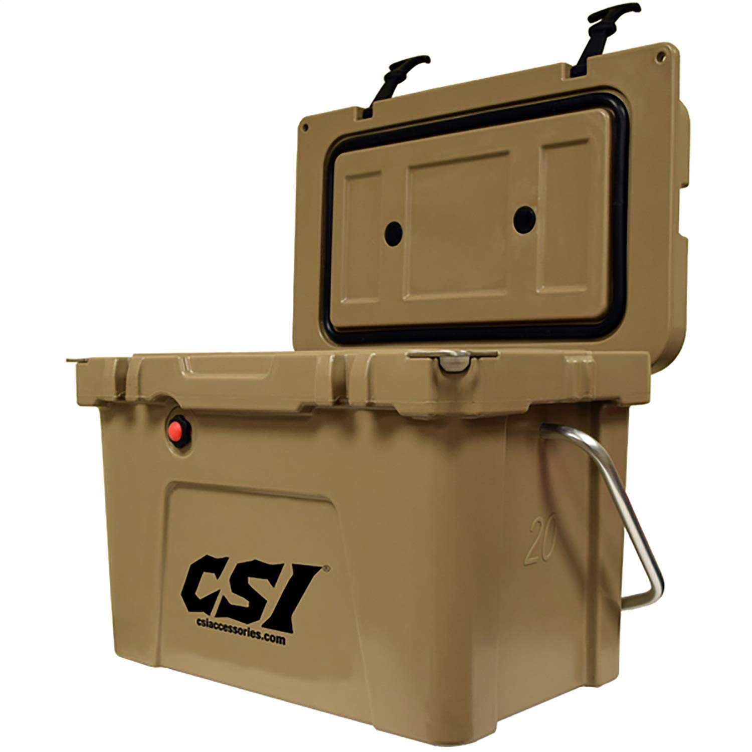 CSI Accessories W60020 21-Quart Cooler - Portable Insulated Ice Chest for Camping, Beach, Picnics & Outdoor Adventures (21