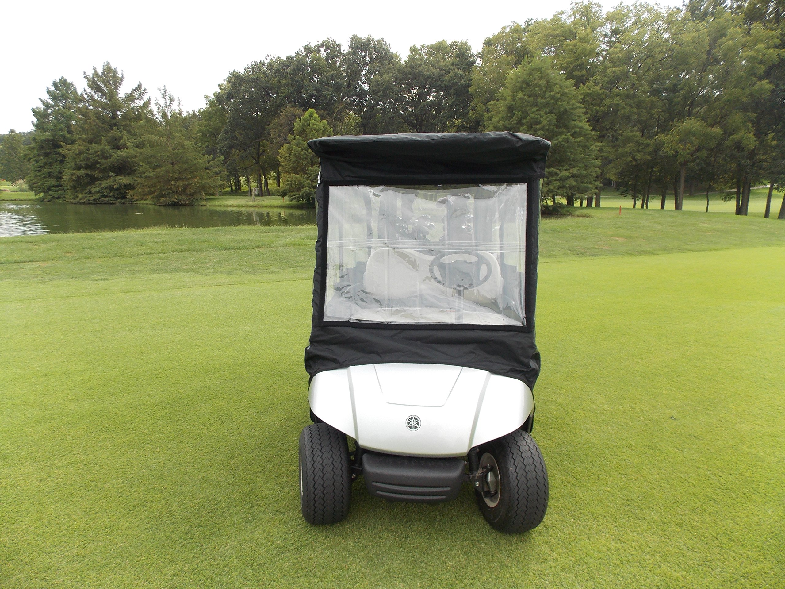 Premium Waterproof Golf Cart Cover for Yamaha Drive & Drive 2 - Portable, UV-Resistant, 4-Sided Protection - Perfect for Outdoor Storage & Winter Protection