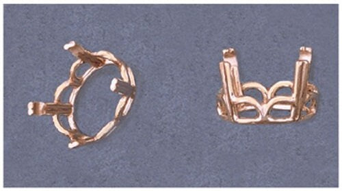 10x8mm & 20x15mm Sterling Silver or 14kt Gold Regal Lion Head Jewelry Findings - DIY Ring, Earring & Pendant Making Supplies for Custom Jewelry Design | Perfect for Handmade Necklaces, Bracelets & Royal-Themed Accessories
