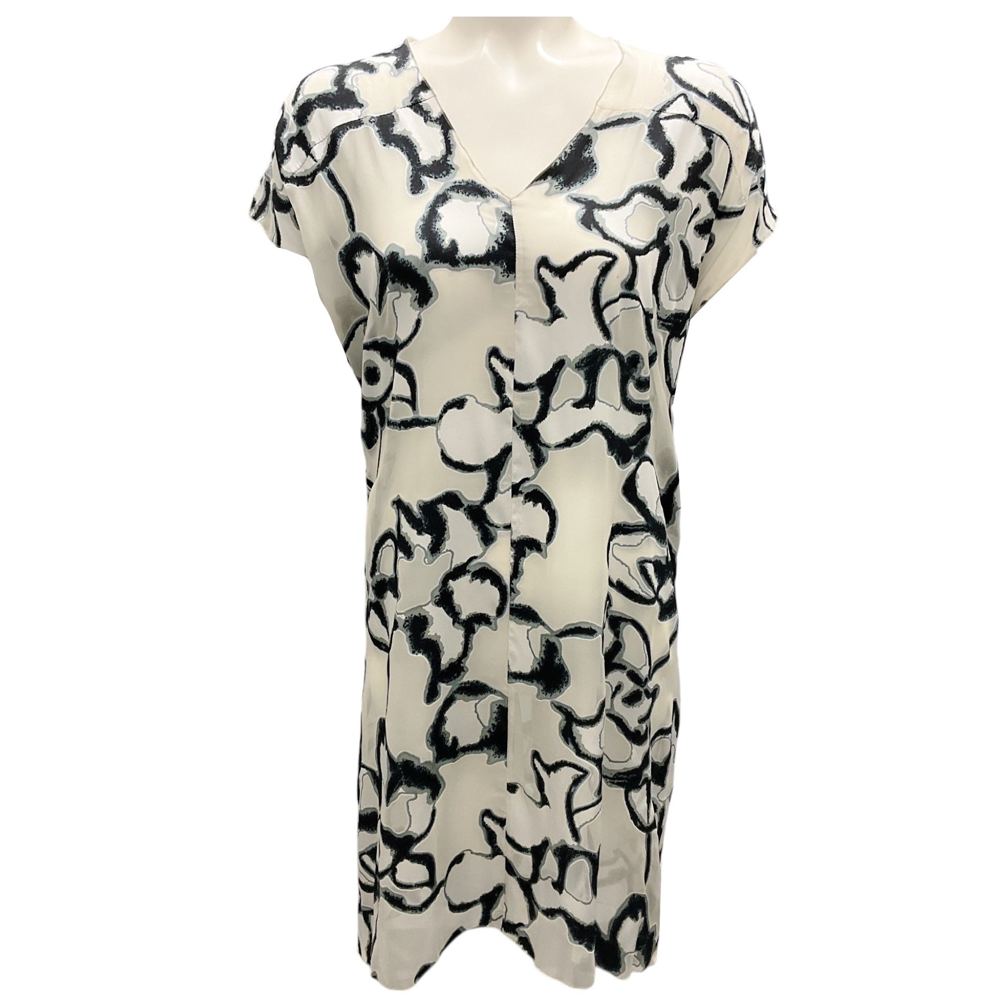 Marni Women's Silk Dress - White, Grey, Black | Elegant & Comfortable for Parties, Weddings & Evening Events