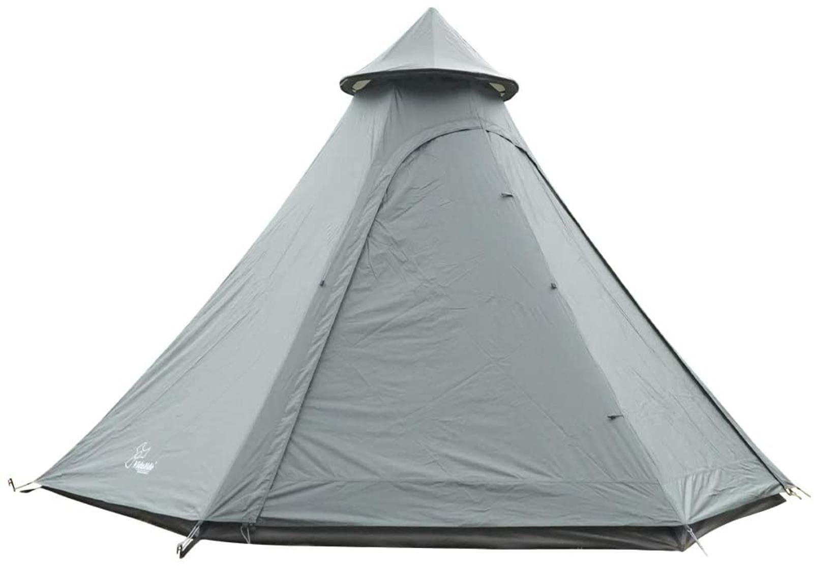 Waterproof 10ft Double Layer Teepee Tent for Family Camping - Pyramid Style Indian Tent with Fixed Ground Sheet | Outdoor Adventures, Backpacking & Glamping