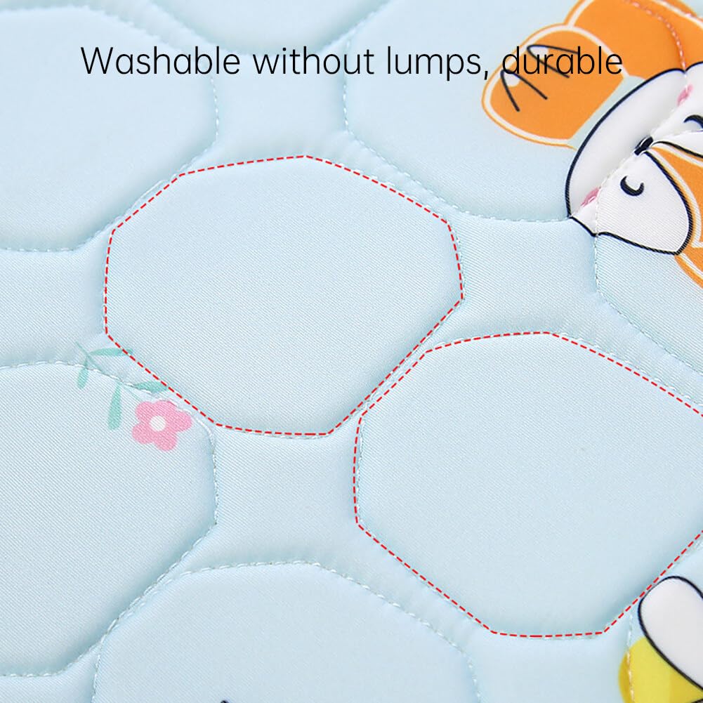 3D Ice Silk Baby Stroller Liner & Car Seat Cooler Pad - Breathable Latex Cooling Accessory for Hot Summer - Fits Strollers, High Chairs & Car Seats - Keep Baby Cool & Comfortable During Outdoor Walks, Shopping & Road Trips