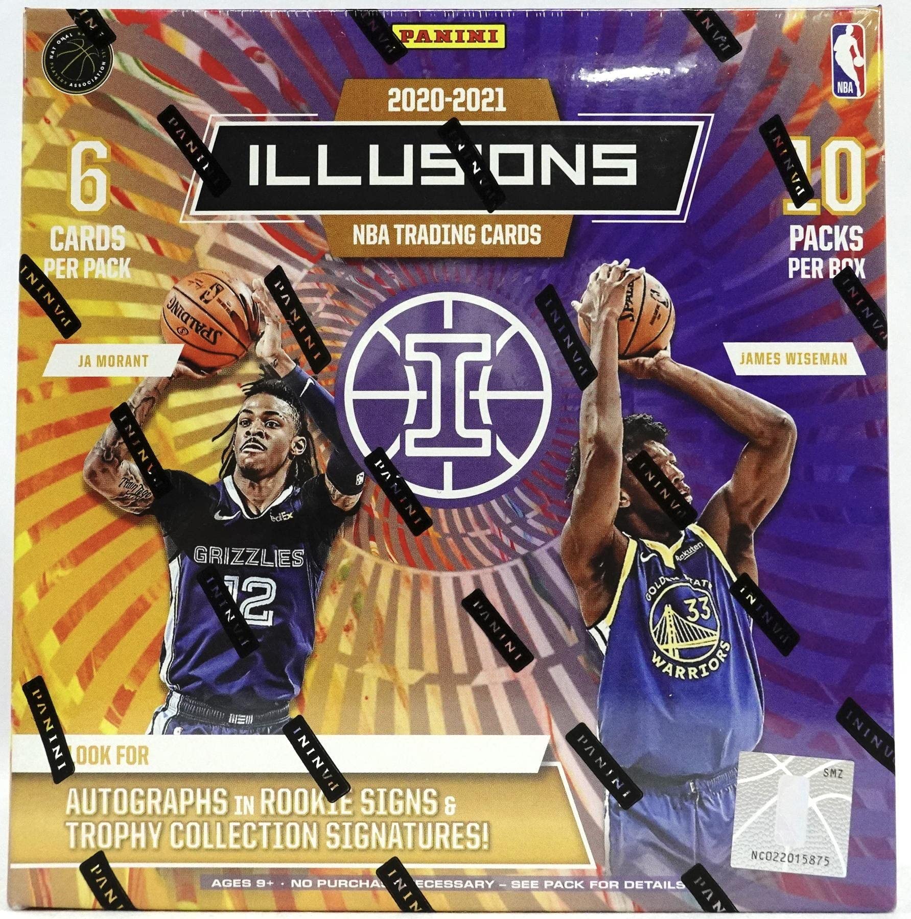 2020-21 Panini Illusions Basketball Trading Cards Mega Box - 60 Cards per Box | NBA Collectibles for Fans & Investors | Perfect for Trading, Gifting & Display