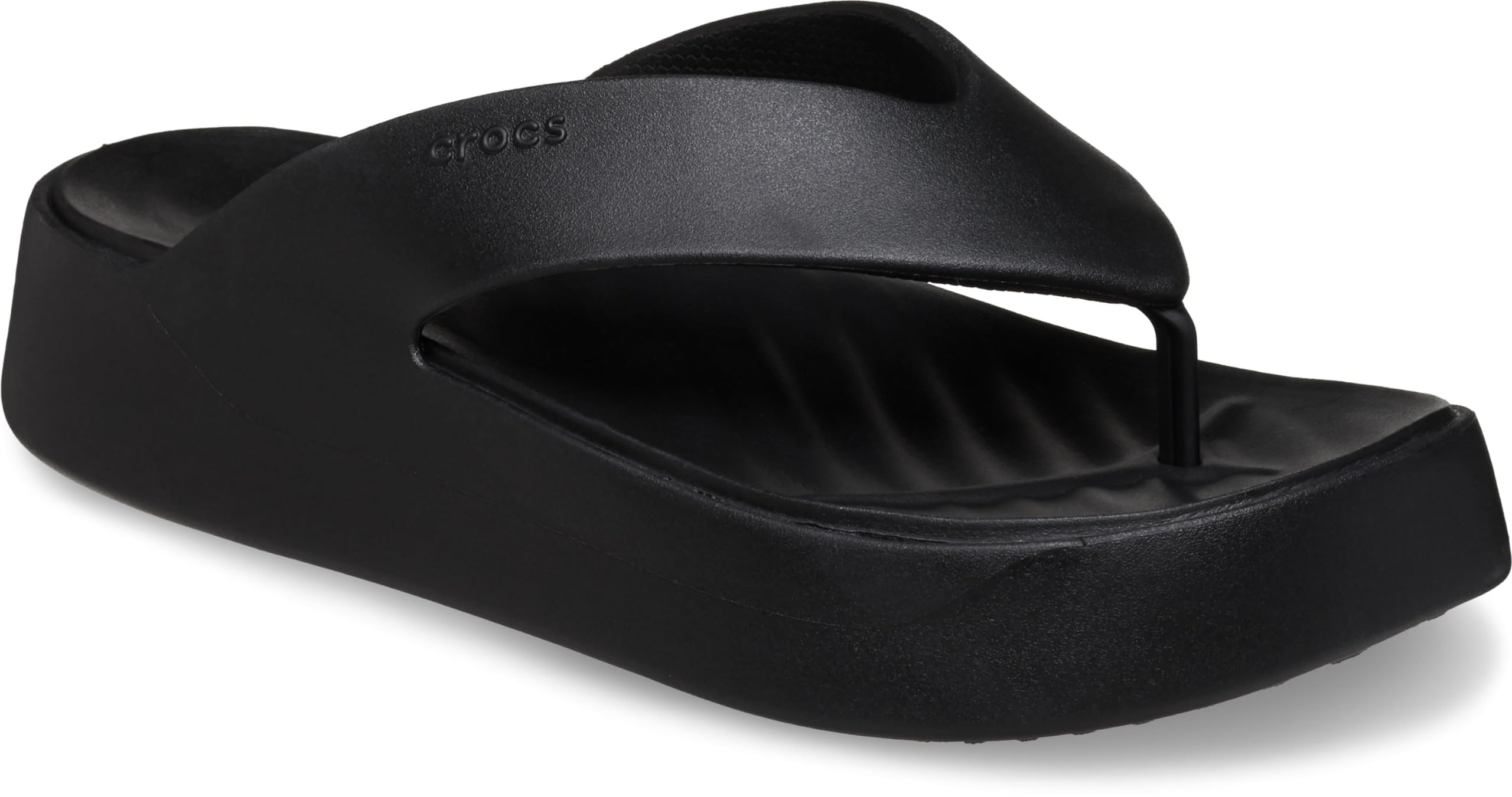 Crocs Women's Getaway Platform Flip Flop Sandals - Comfortable Summer Beach Shoes for Women, Casual Slip-On Flip Flops with Arch Support | Perfect for Poolside, Vacation & Everyday Wear