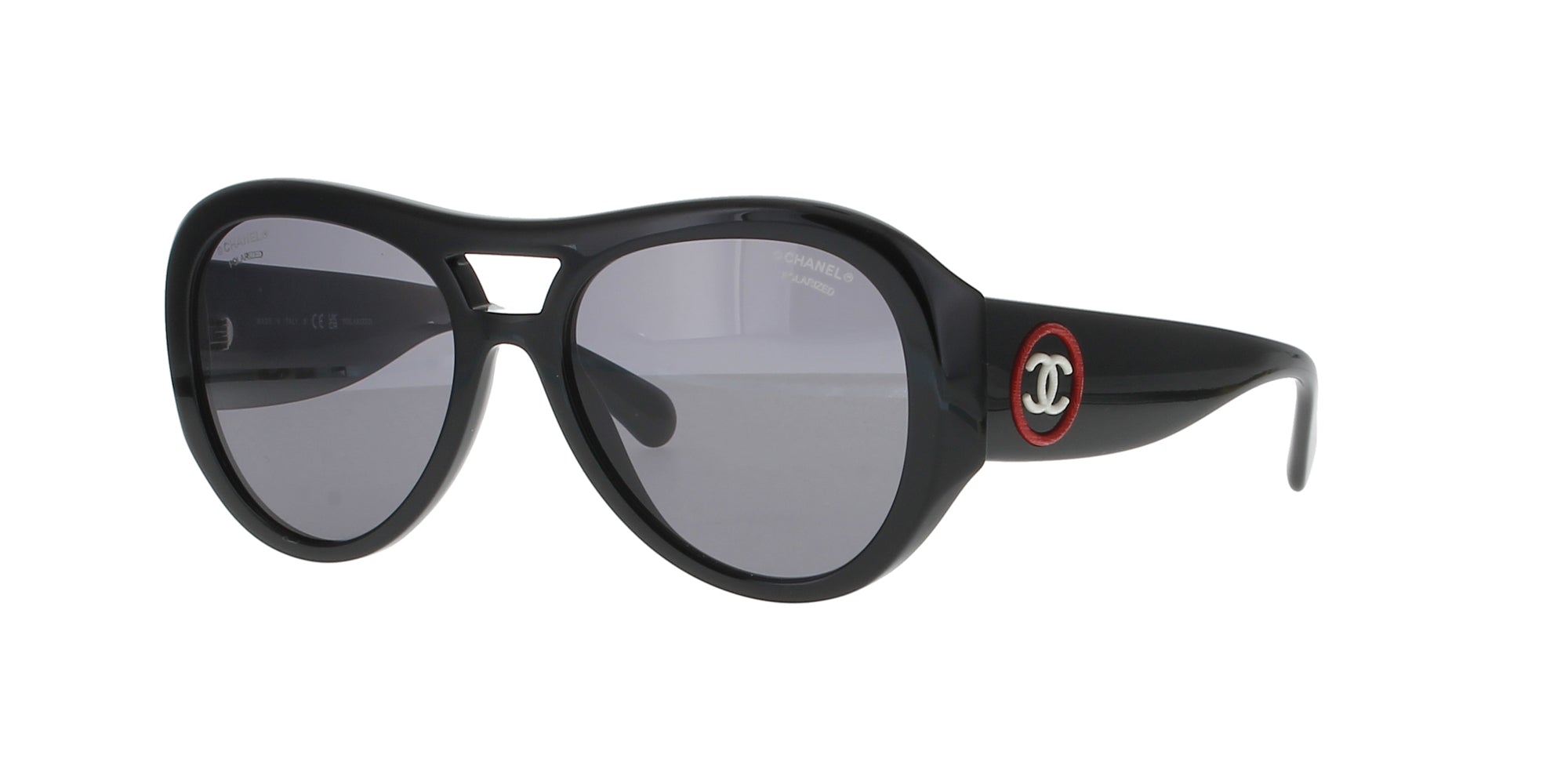 Chanel Pilot Polarized Sunglasses for Women & Men - Luxury UV Protection Aviator Shades - Perfect for Driving, Travel & Outdoor Activities