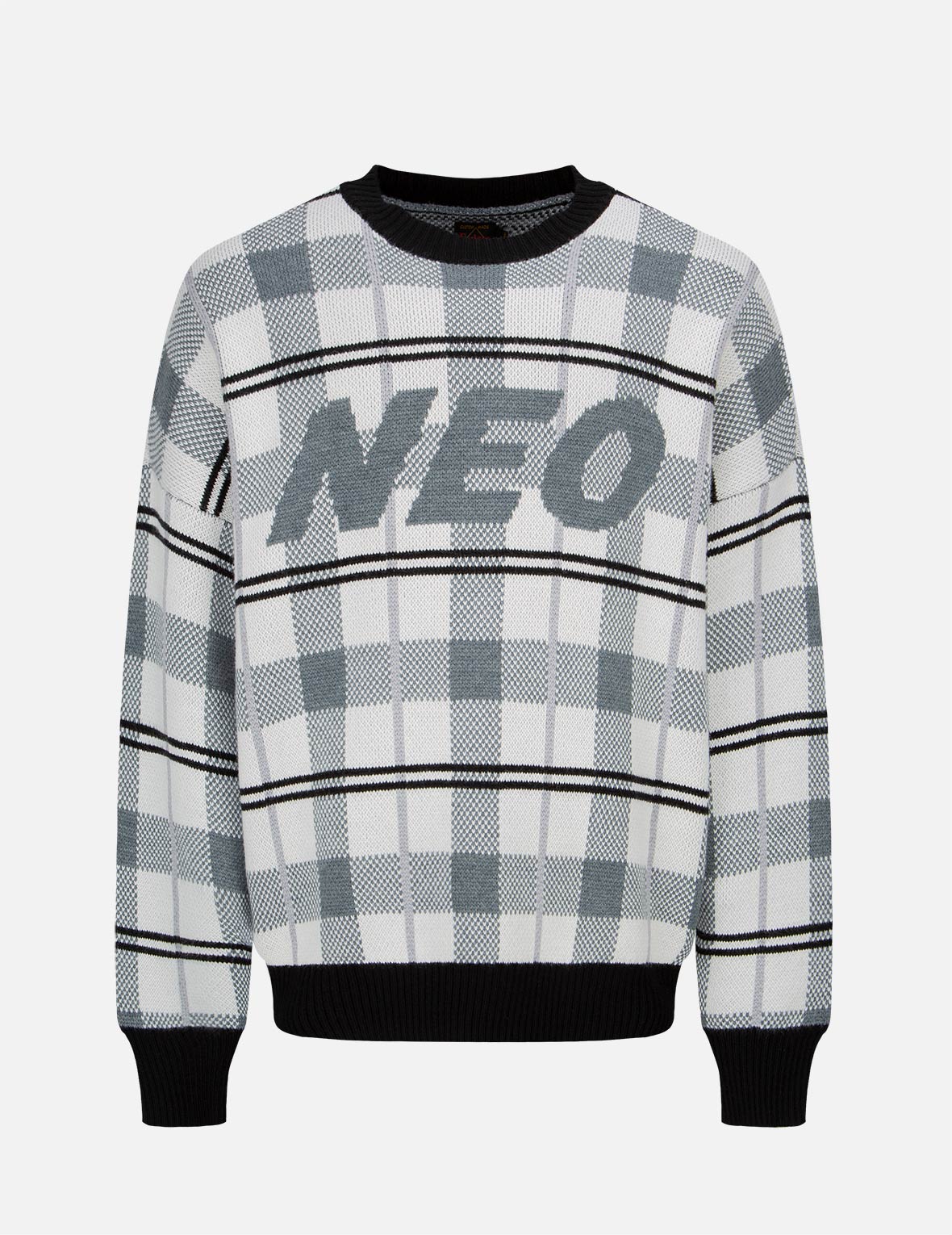 Stylish Checked Knitted Pullover Sweater for Women & Men | Cozy Winter Fashion | Perfect for Casual Outfits, Office Wear & Holiday Gatherings