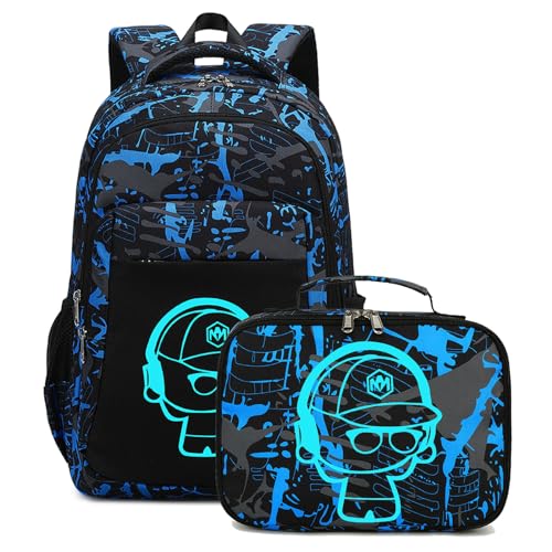 Graffiti Blue Black