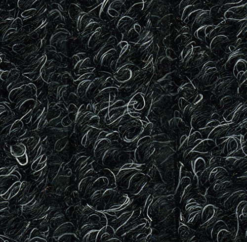 Waterhog Eco Elite Black Smoke 4' x 6' Non-Slip Floor Mat - Durable Indoor/Outdoor Entrance Rug for Home, Office & High Traffic Areas