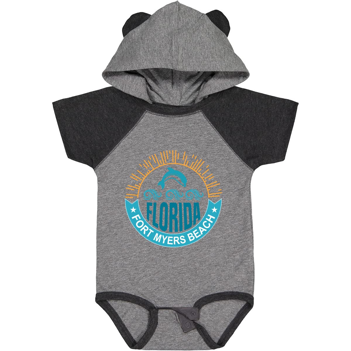 Inktastic Fort Myers Beach Florida Vacation Baby Bodysuit - Cute Florida Souvenir Outfit for Infants & Toddlers - Perfect for Beach Trips, Family Photos & Vacation Memories