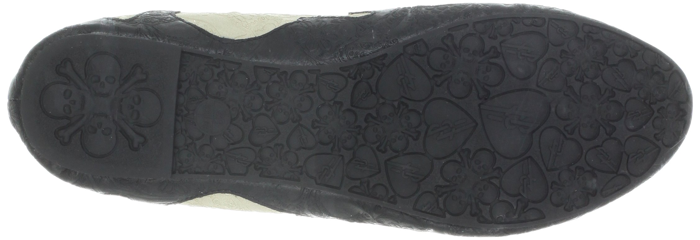 Iron Fist Women's Scary Prairie Ballet Flat Shoes - Gothic Punk Rock Fashion for Women | Perfect for Halloween, Concerts & Alternative Outfits