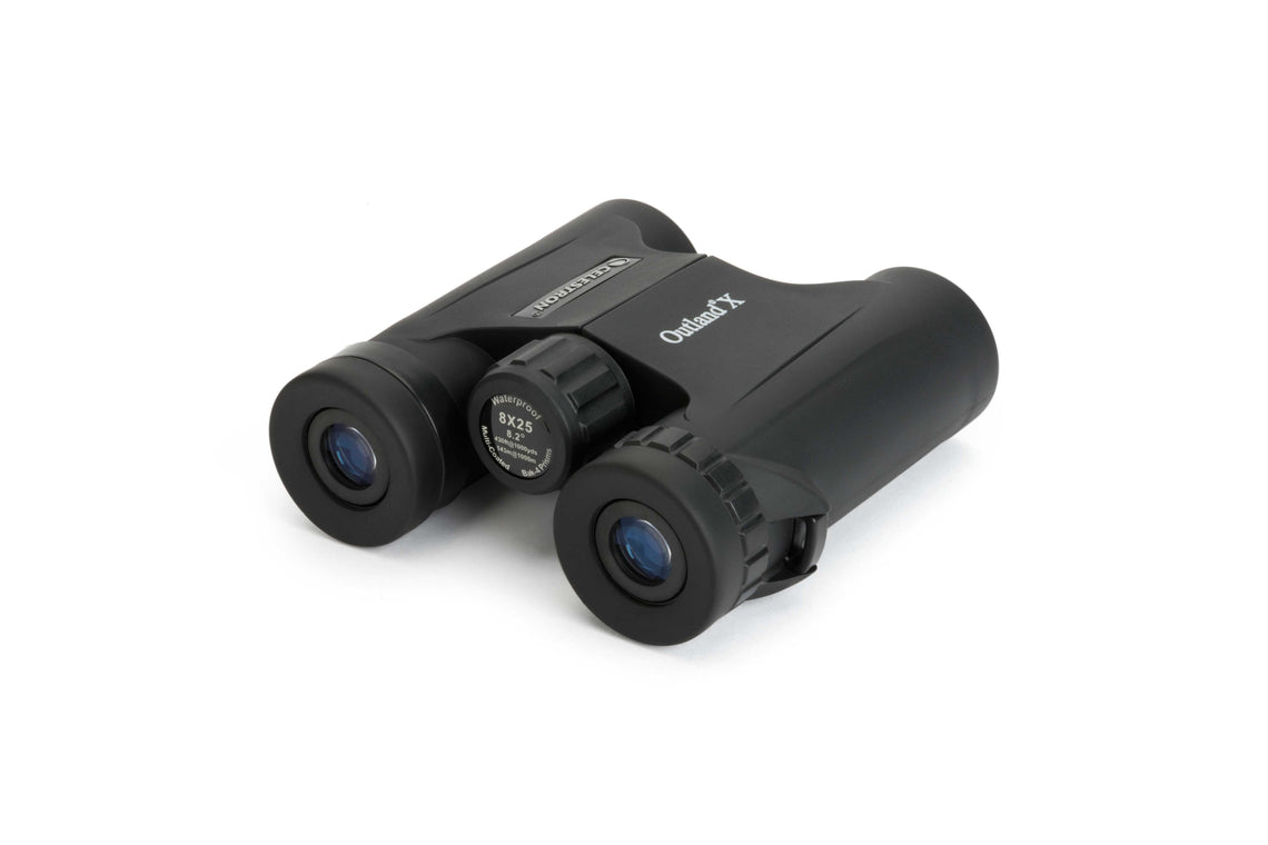 Celestron Outland X 8x25 Compact Binoculars for Adults - Lightweight & Waterproof for Bird Watching, Hiking, Travel & Outdoor Adventures