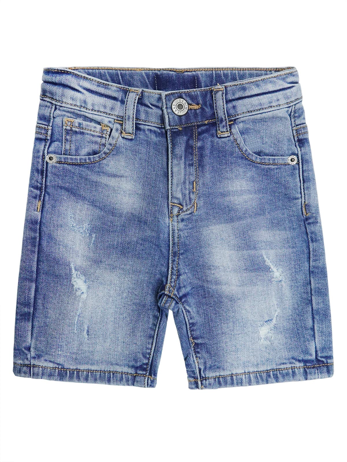 KIDSCOOL SPACE Baby Girls & Boys Ripped Denim Shorts - Cute Summer Jeans for Toddlers | Playground, Beach & Outdoor Activities