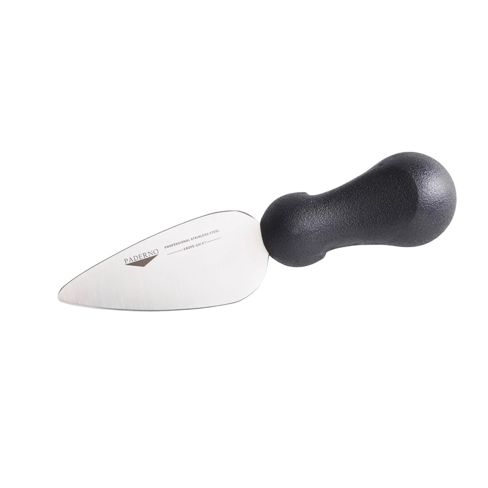 Paderno World Cuisine 4 Inch Parmesan Cheese Knife - Stainless Steel Forged Blade - Perfect for Grating Hard Cheeses, Charcuterie Boards & Italian Cooking