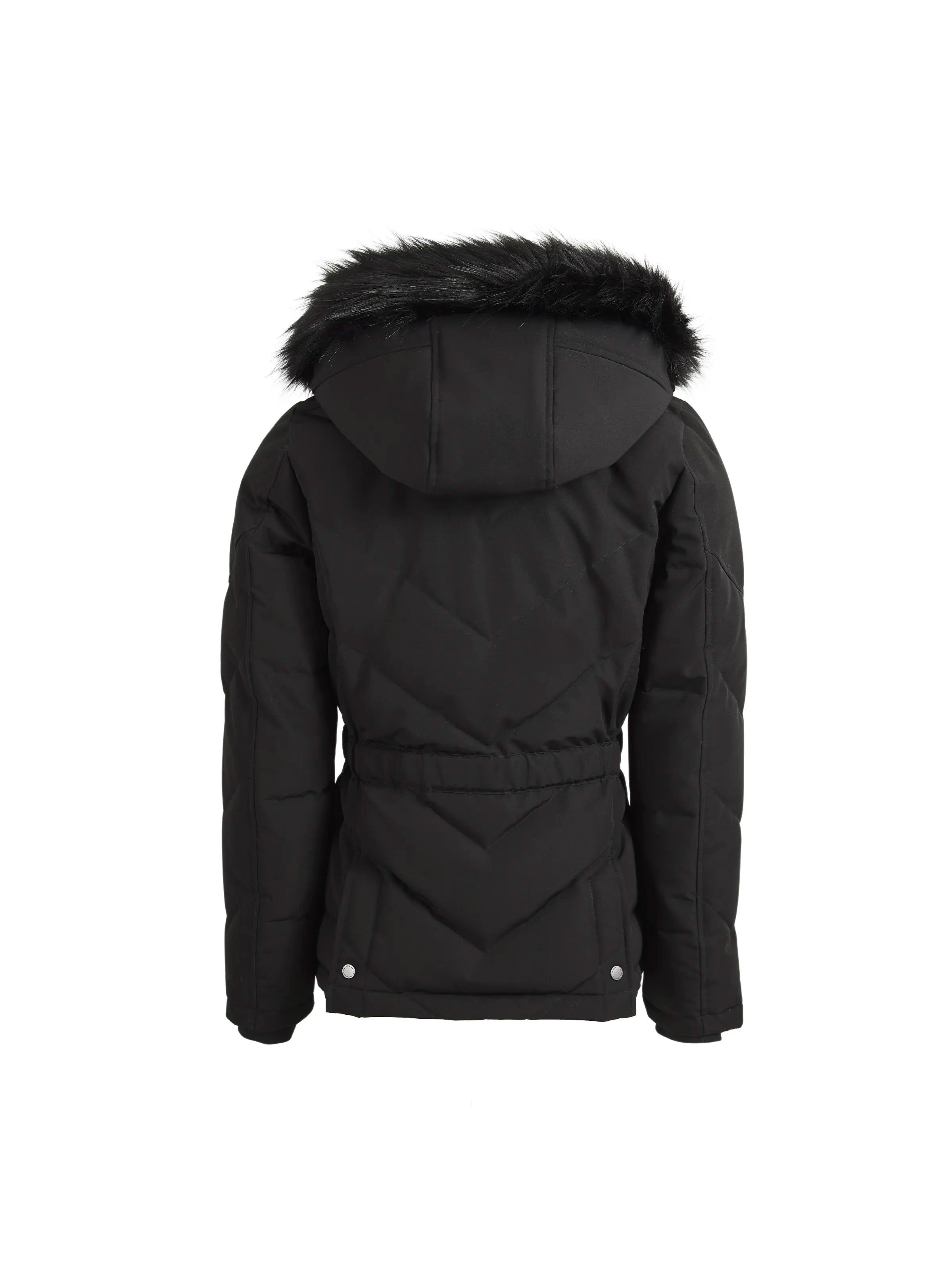 Charlotte Padded Jacket for Women - Lightweight Winter Coat with Quilted Design, Black - Perfect for Outdoor Activities & Cold Weather Fashion