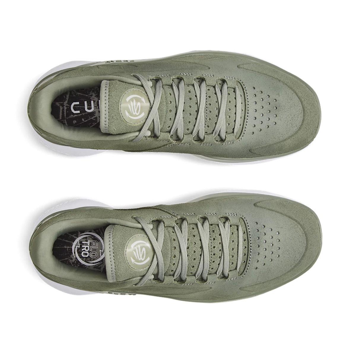 Bruce Lee Curry 1 Low FloTro Lux 'Earth' Basketball Shoes - Men's Retro Sneakers for Casual Wear & Street Style - Perfect for Gym, Workouts, and Urban Fashion