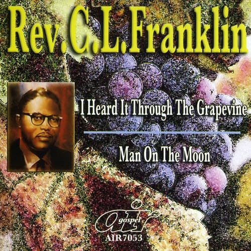 Marvin Gaye I Heard It Through The Grapevine & R.E.M. Man On The Moon Vinyl Records - Classic Rock Music Collection for Home Listening and Party Nights