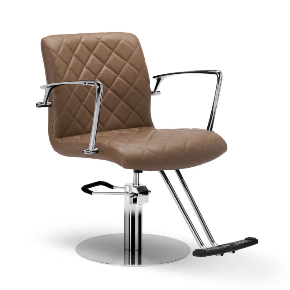Lanvain SARA Styling Chair 259 - Professional Salon Chair for Hairdressers & Barbers - Adjustable Hydraulic Stylist Chair with Swivel Base - Perfect for Salons, Barber Shops & Home Use