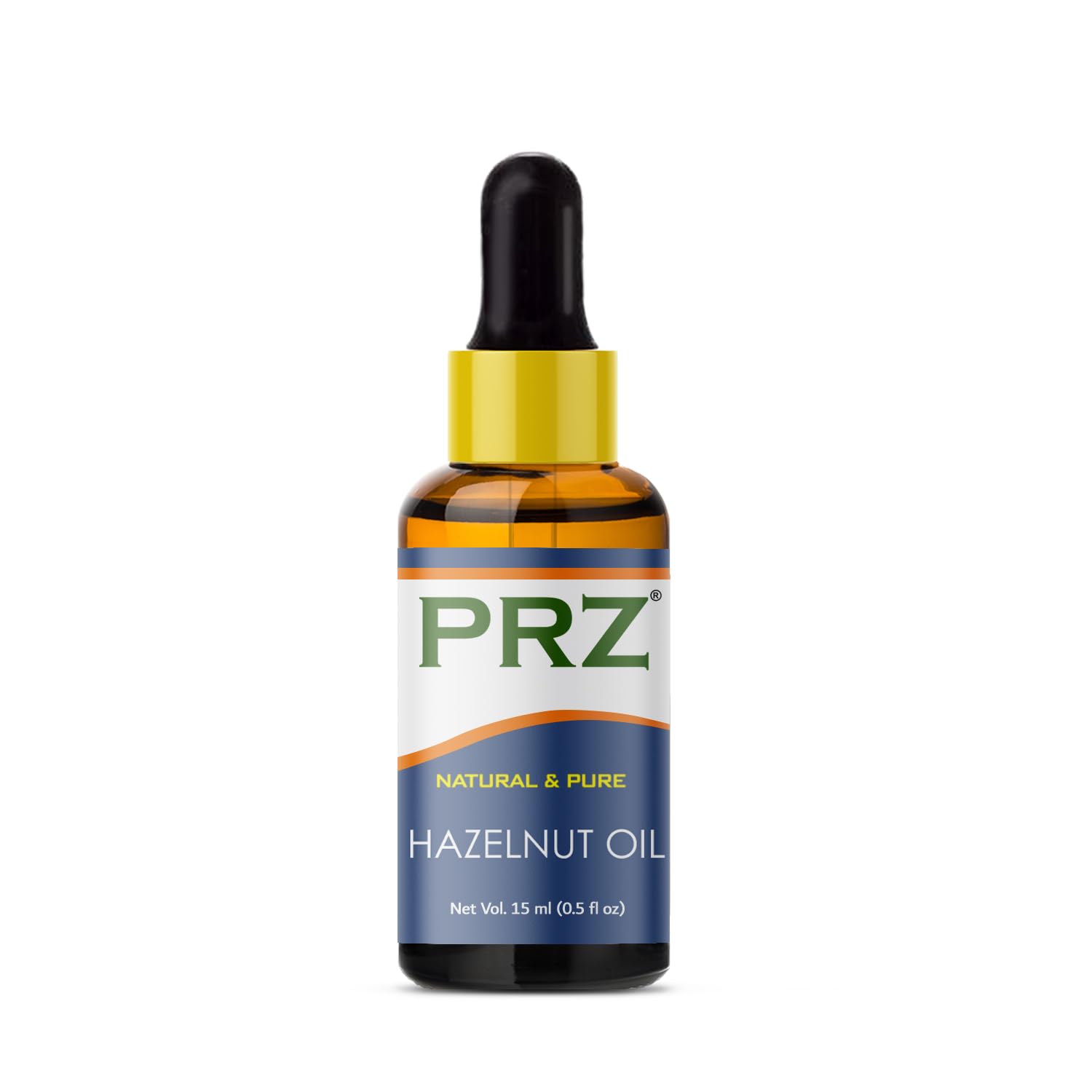 Pure Hazelnut Cold Pressed Oil - Natural Carrier Oil for Skin & Hair Care, 15ml - Aromatherapy & Massage
