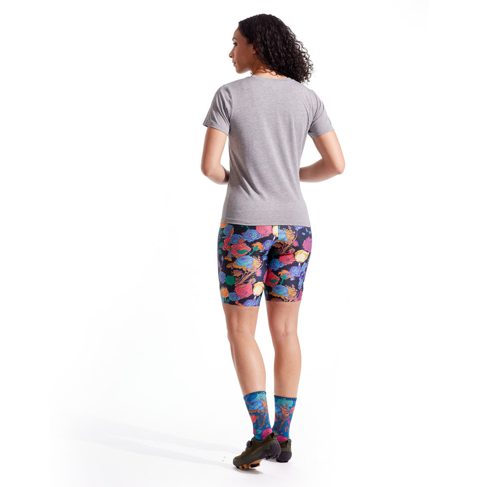 Grateful Dead x PEARL iZUMi Women's Rambler Expedition PRO Cycling Bib Shorts - High Performance Bike Shorts for Road & Mountain Biking
