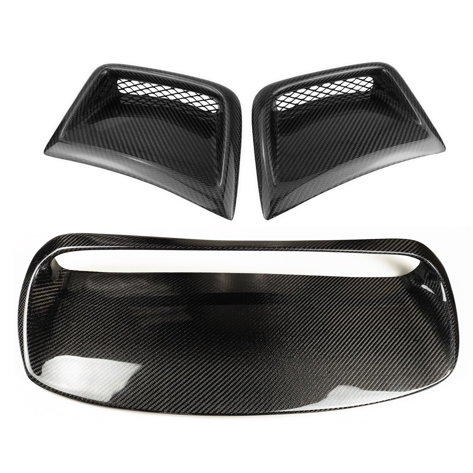 Carbon Fiber Hood Vent Scoop for Subaru Impreza WRX STi 2008-2014 | Performance Airflow Upgrade | Perfect for Racing & Street Tuning