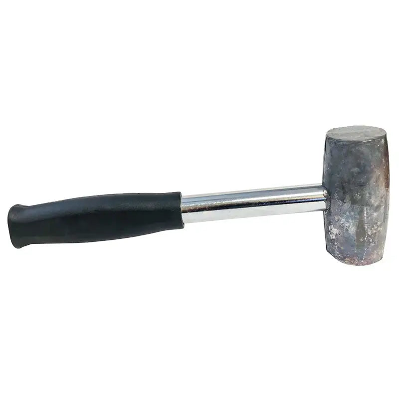 4 lbs Double Face Lead Hammer - Heavy Duty Forging & Metalworking Tool - Perfect for Blacksmithing, Auto Repair, and DIY Projects
