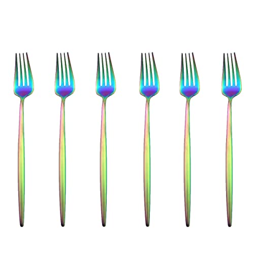 Rainbow Dinner Fork