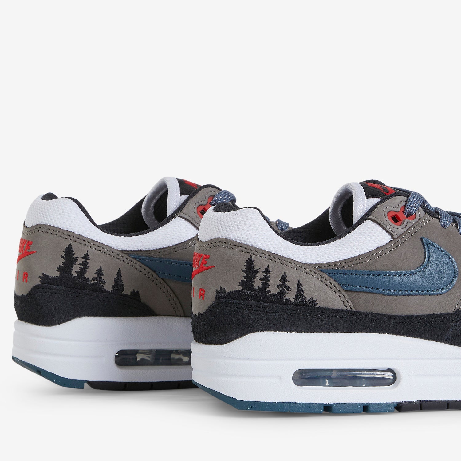 Nike Air Max 1 PRM Sneakers - White, Slate Blue, Black & Soft Grey Color Options | Comfortable Running Shoes for Men & Women | Perfect for Gym, Jogging & Casual Wear