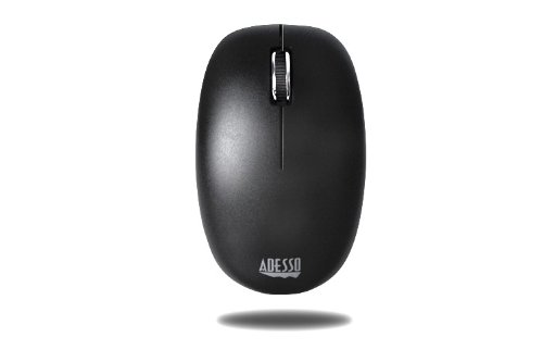 Adesso iMouse S30 - 2.4GHz Wireless Optical Mouse with Ergonomic Design, 3 Adjustable DPI (800/1200/1600), Plug & Play for PC, Laptop, Mac - Perfect for Office, Gaming & Home Use