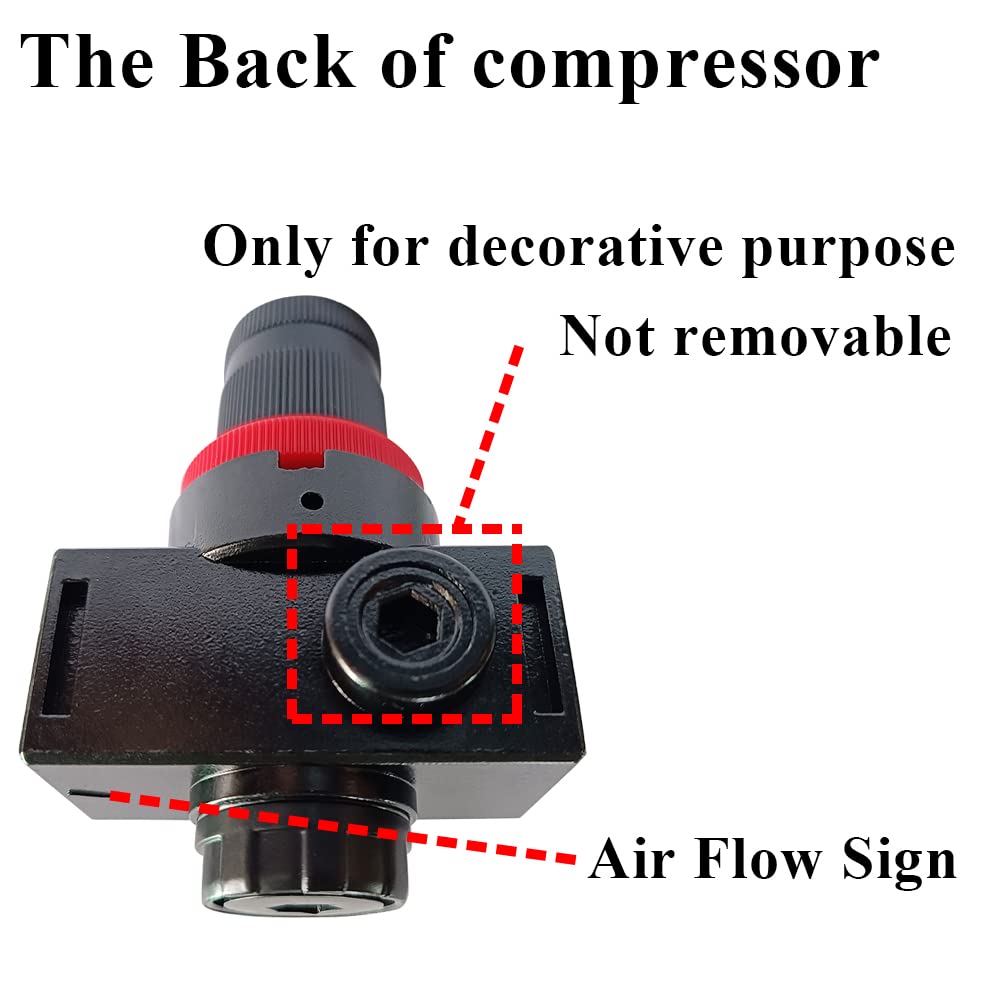 Beduan BR2000 Air Compressor Regulator Combo - 1/4
