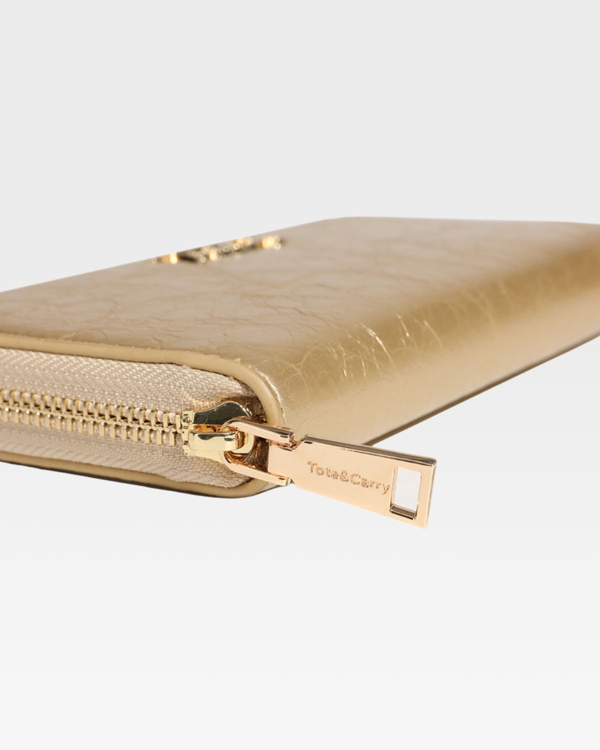Luxury Gold Clutch Wallet for Women - Elegant Evening Bag with Wristlet Strap - Perfect for Parties, Weddings & Special Occasions
