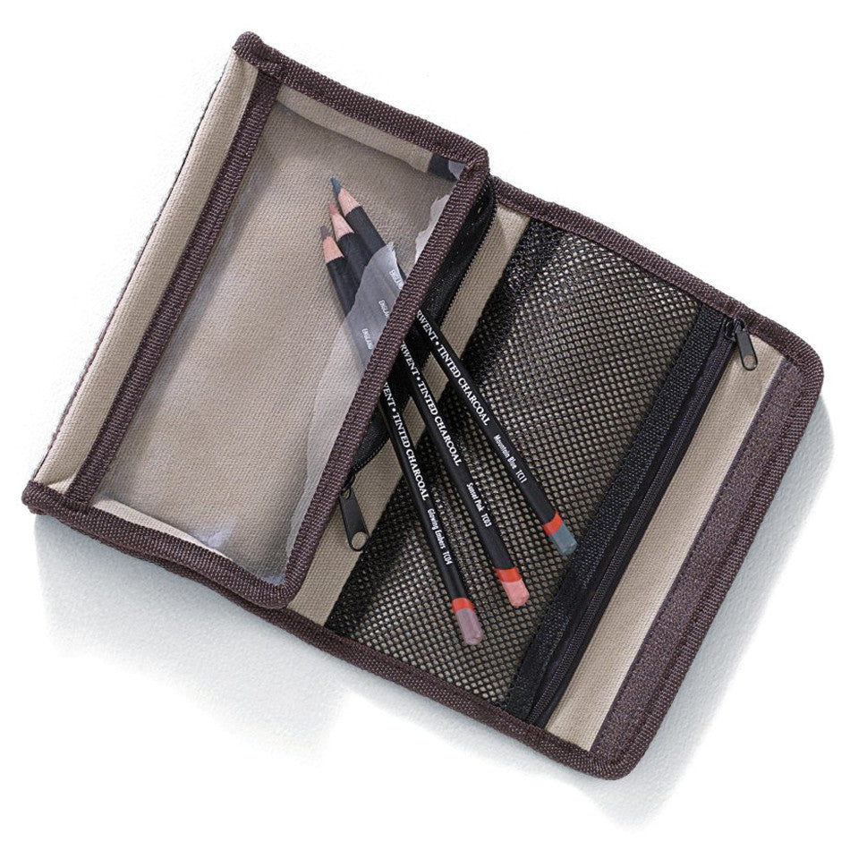 Derwent Artpack Pencil Case - Premium Artist Pencil Storage Organizer for Sketching, Drawing & School Supplies | Perfect for Artists, Students & Creative Professionals