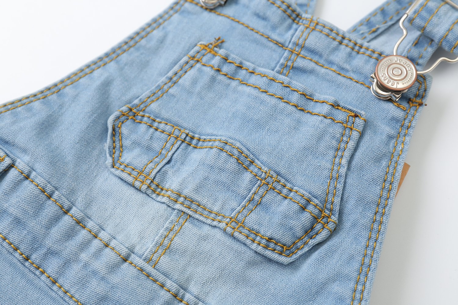 **KIDSCOOL SPACE Baby Boy & Girl Denim Shorts - Toddler Cute Jean Shortalls for Summer Playtime, Outdoor Adventures & Casual Wear**