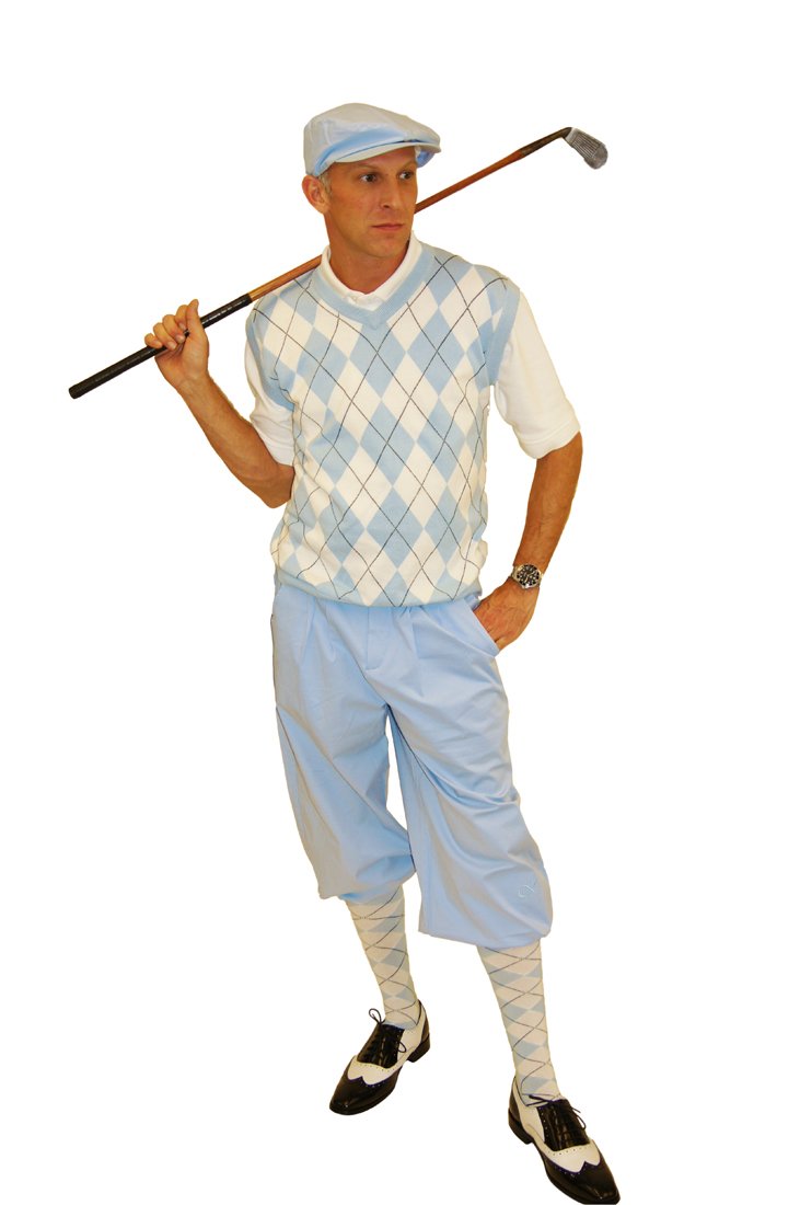 Carolina Blue Kings Cross Knitwear Set - Sweater, Knickers, Socks & Cap for Men | Perfect for Game Day, College Events & Casual Outfits