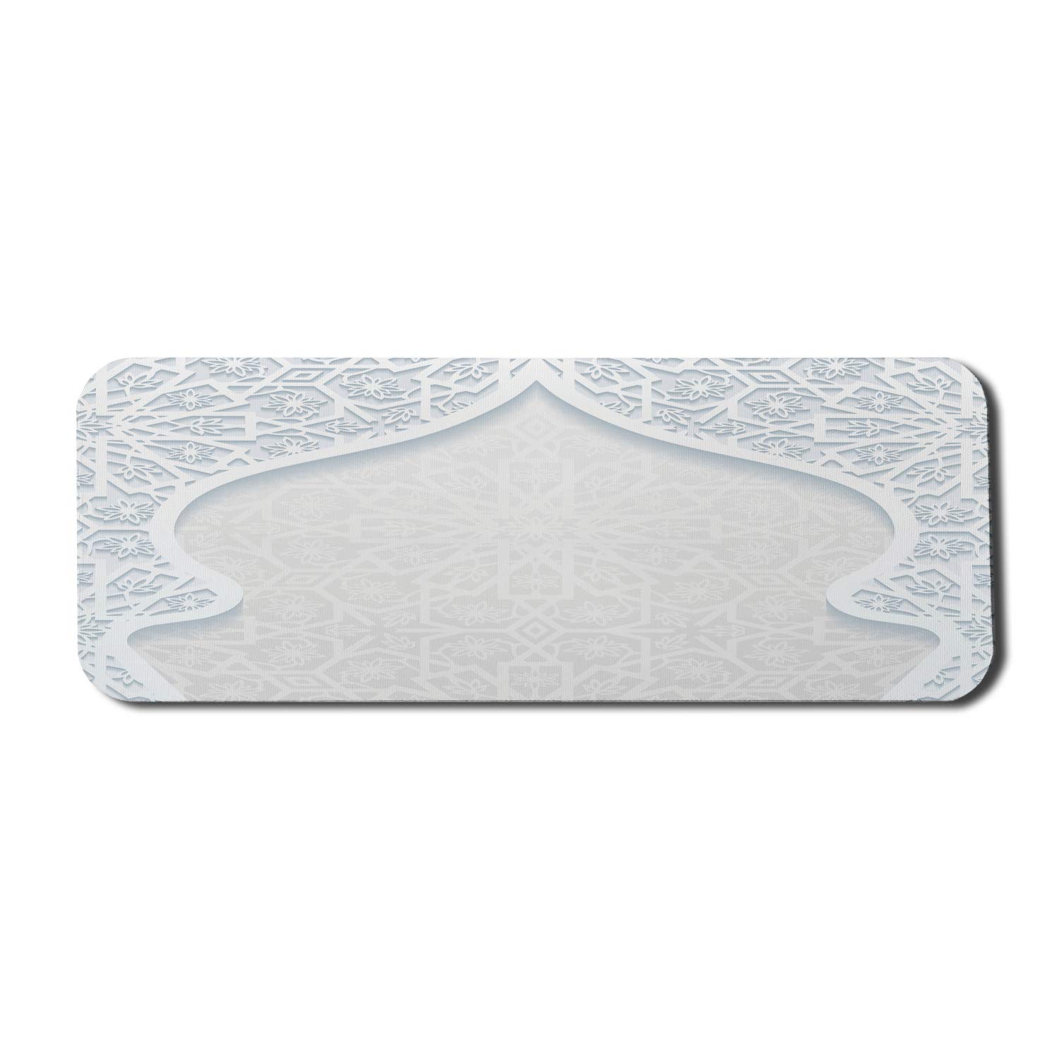 Ambesonne Large Pale Blue Computer Mouse Pad - 31