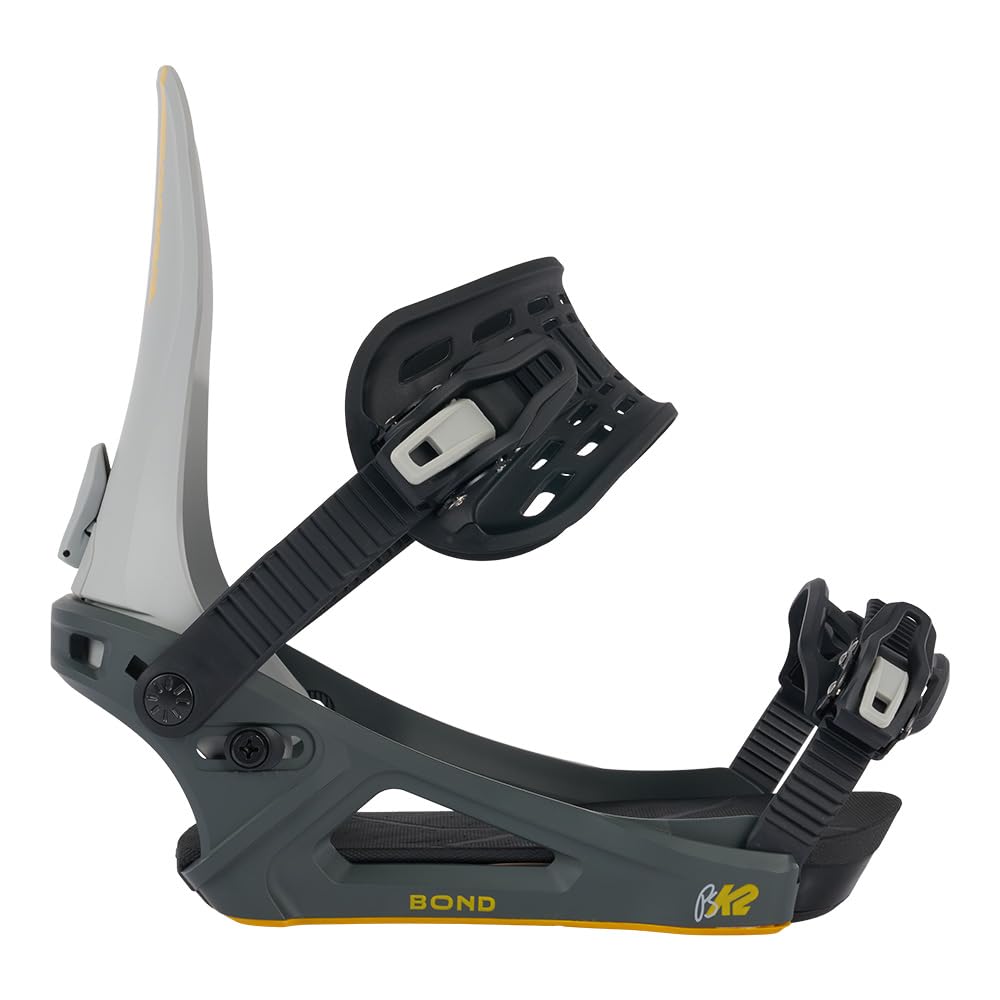K2 Snowboard Bindings for Men - Adjustable, Durable & Lightweight - Perfect for Freestyle, All-Mountain & Powder Riding