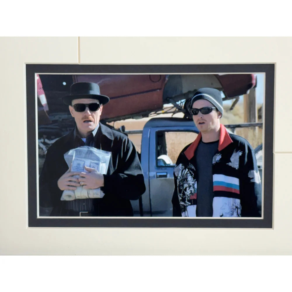 Breaking Bad Authentic Screen-Used Prop - Blue Sky Meth Memorabilia Collage (Unsigned) | TV Show Collectible for Fans & Home Decor