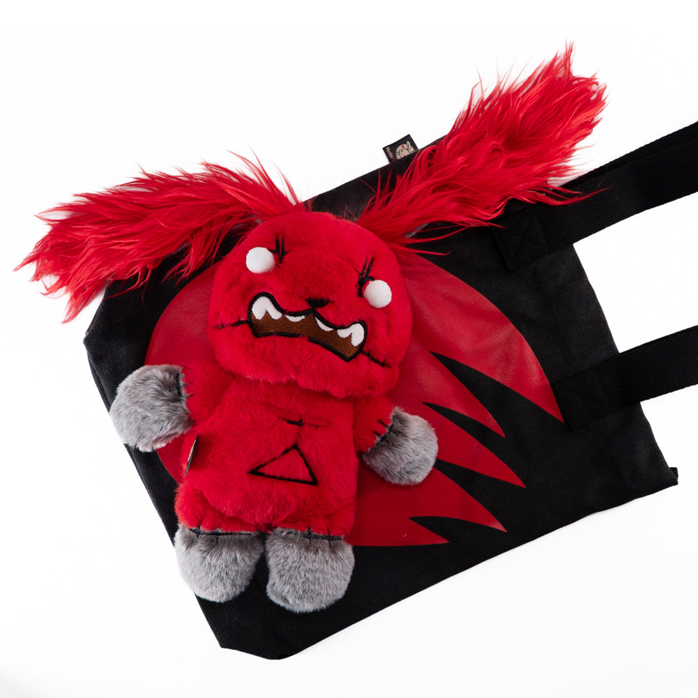 Plushie Dreadfuls Rage Rabbit Stuffed Animal - Soft Emotional Support Toy for Stress Relief & Anger Management | Perfect for Therapy, Gifts & Home Decor