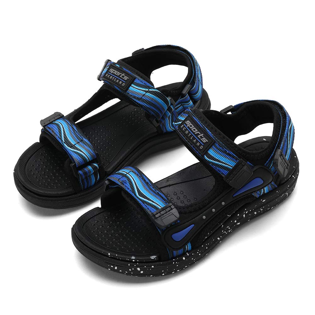 **Boys' Summer Sports Sandals for Hiking & Beach - Breathable Outdoor Open-Toe Sandals for Kids - Perfect for Playground, Pool & Travel Adventures**