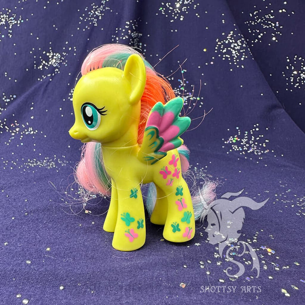 Fluttershy Plush Toy from Seabreezie Set - Cute My Little Pony Collectible for Kids & Fans | Perfect for Bedroom Decor, Birthday Gifts & Anime Collections