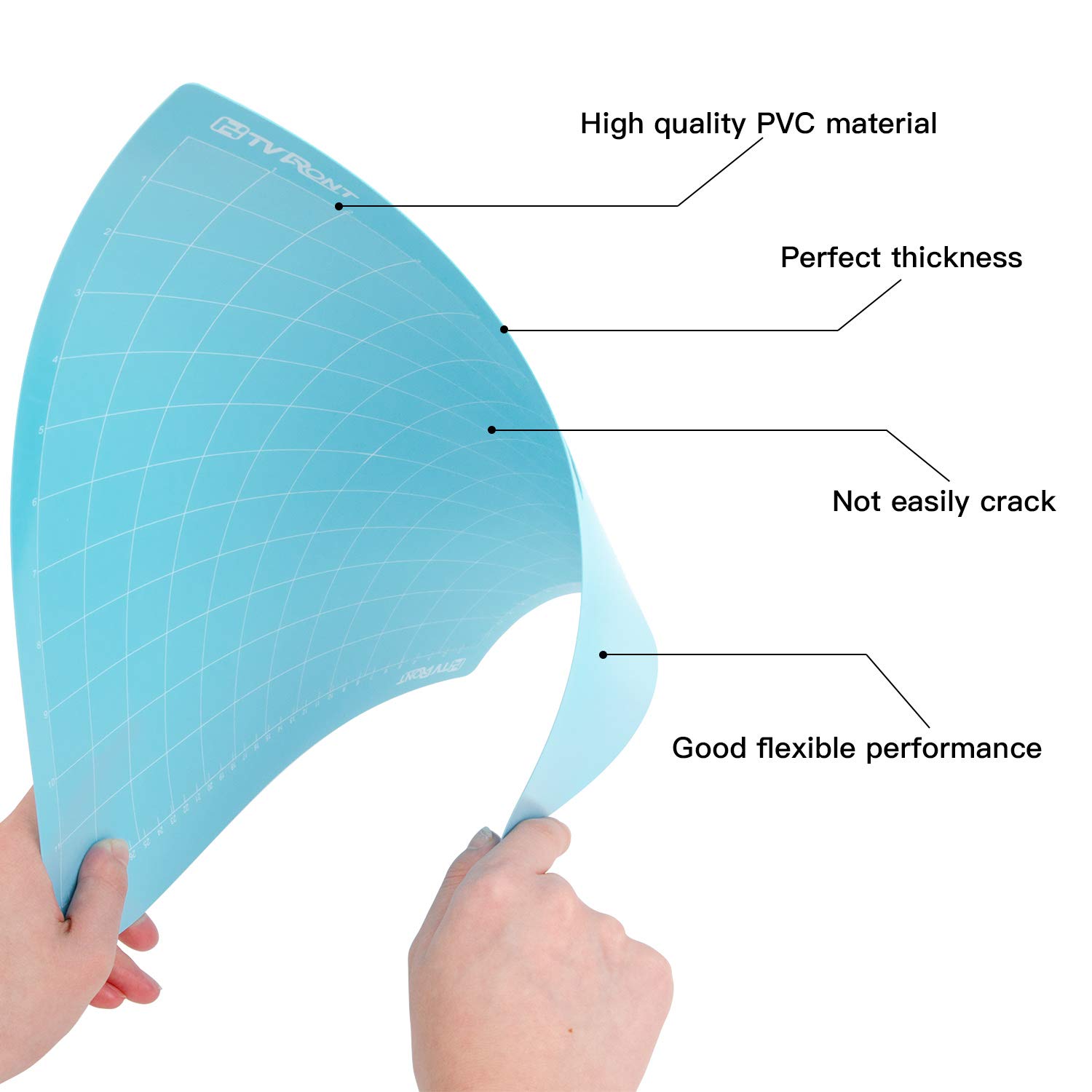 HTVRONT 6 Pack Light Grip Cutting Mats 12x12 Inch - Compatible with Cricut Maker 3, Maker, Explore 3, Air 2, Air & One - Self-Healing Sticky Quilting Mats Replacement Accessories for DIY Crafts, Scrapbooking & Vinyl Cutting Projects