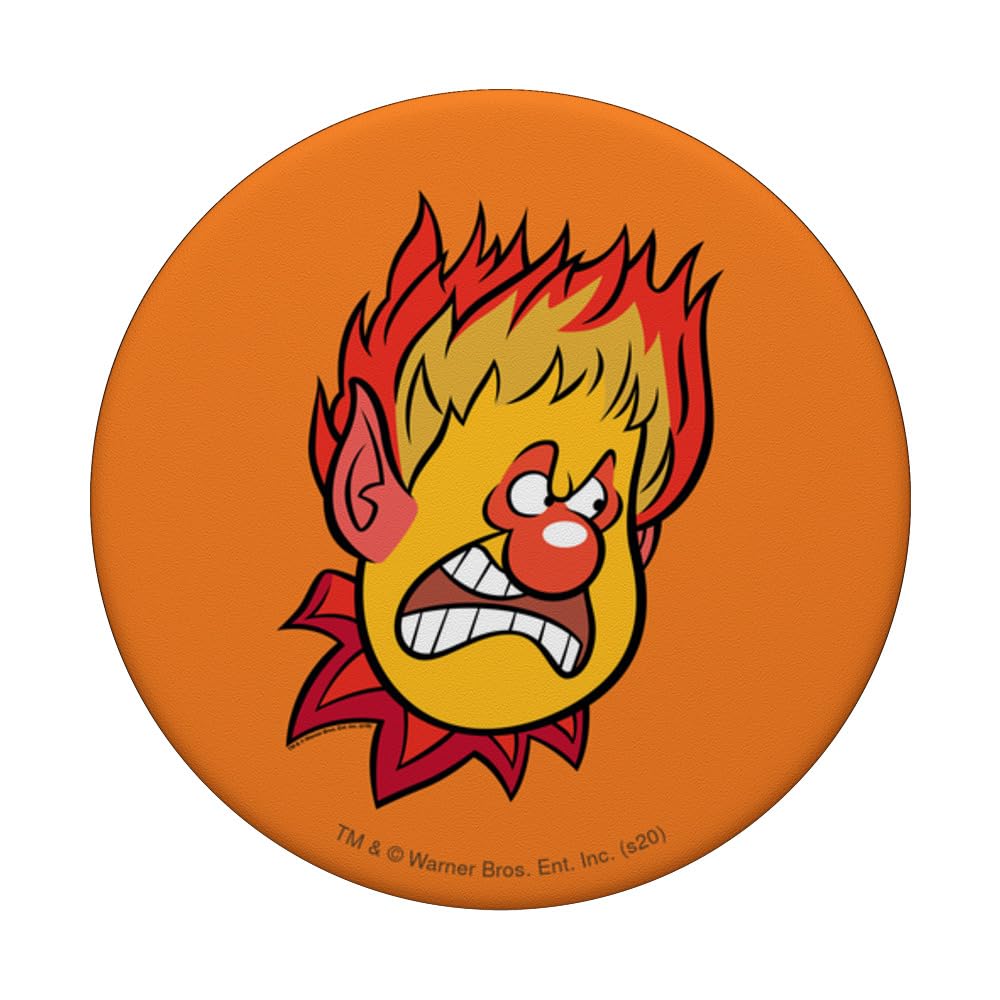 Heat Miser PopSockets Standard PopGrip - The Year Without a Santa Claus Collectible - Swappable Phone Grip & Stand for iPhone, Samsung & Smartphones - Perfect for Christmas Gifts & Holiday Decorations