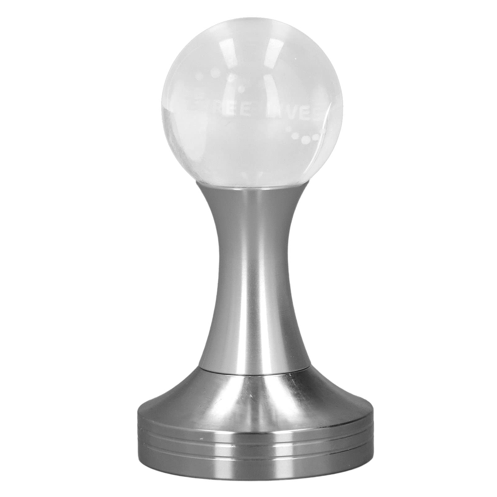 Professional Coffee Tamper - 304 Stainless Steel Base & Crystal Handle for Espresso Machines | Barista Tool for Home & Cafe Use