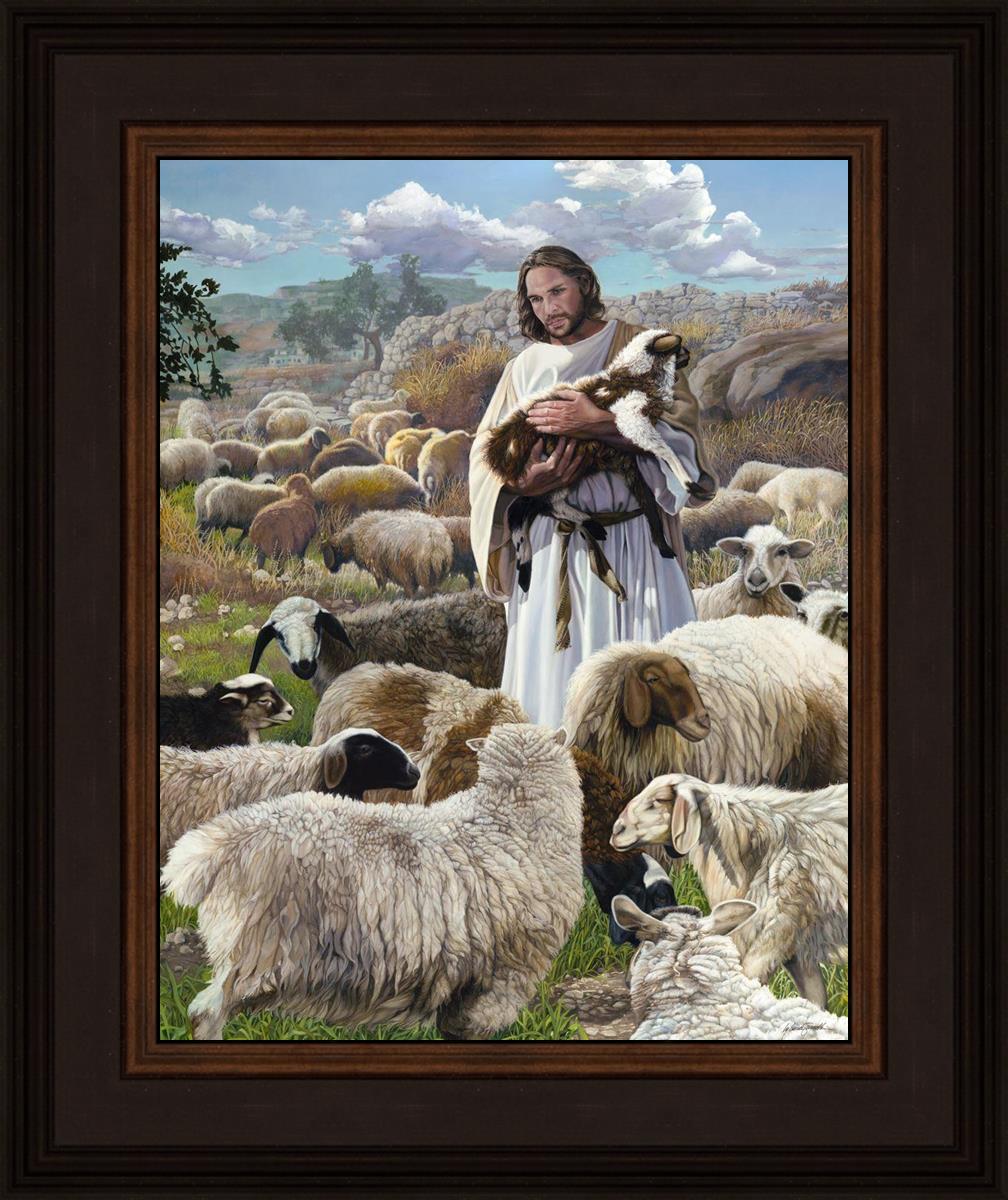 Finding The One By Liz Lemon Swindle - Inspirational Christian Art Print for Home, Office & Gift Giving - Perfect for Weddings, Anniversaries & Spiritual Decor