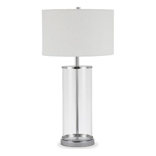 Clear Glass/Polished Nickel
