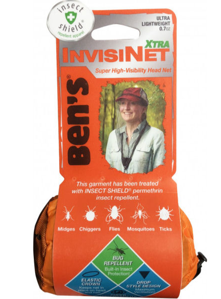 Ben's InvisiNet Xtra with Insect Shield - Premium Mosquito Netting for Outdoor Camping, Hiking & Travel - Bug Protection for Tents, Hammocks & Patios