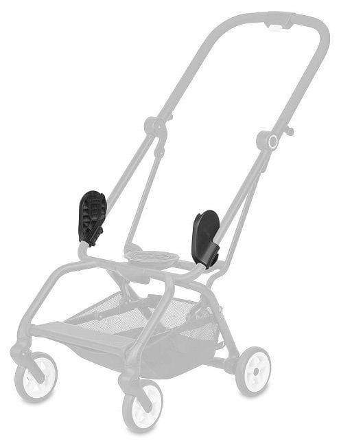 Cybex Eezy S Twist Car Seat Adapter - Universal Stroller Connector for Safe Infant Travel | Perfect for City Commutes & Family Vacations