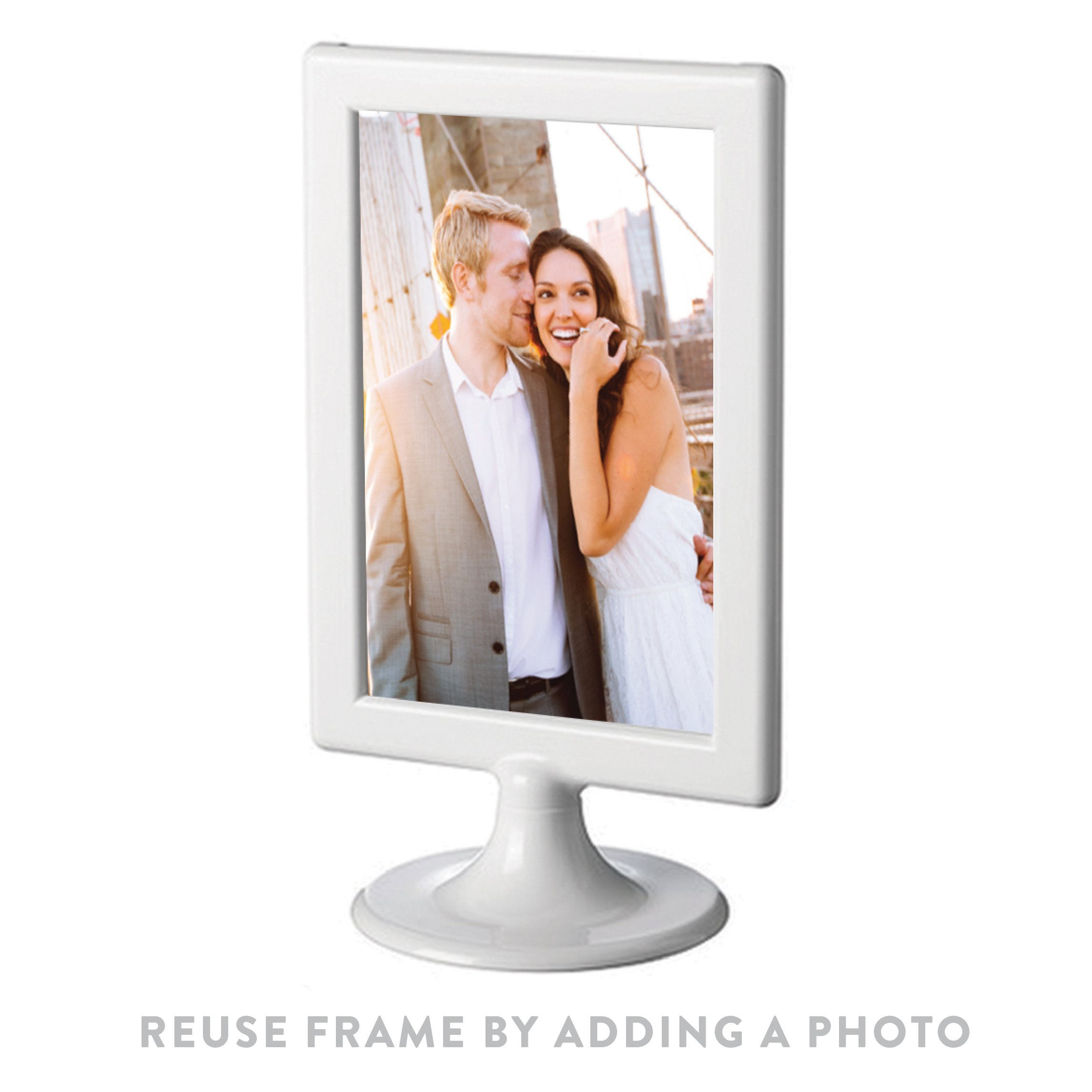 Andaz Press Framed Double-Sided Wedding Table Numbers 1-8, Navy Blue, 4x6 Inch, Includes 8 Stands – Perfect for Wedding Reception, Banquet, and Event Decor