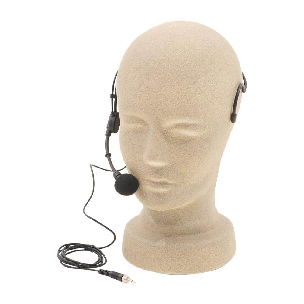 Anchor Audio HBM LINK Headband Microphone with 3.5mm Plug - Wireless Hands-Free Headset for Presenters, Teachers & Fitness Instructors - Ideal for Public Speaking, Classroom Teaching & Workout Sessions